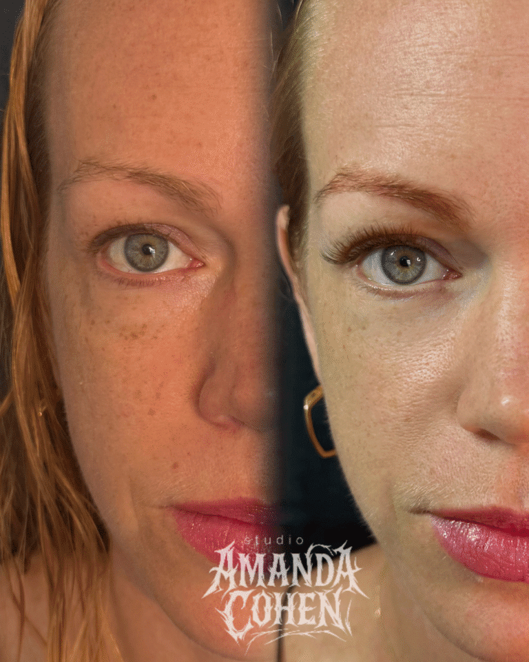 Diana Soft – pose signature douce en full C – extensions de cils Studio Amanda Cohen – Cayenne Guyane